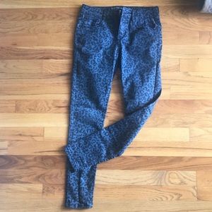 Hippie Girl animal print jeans